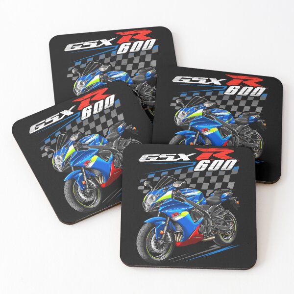 Item preview, Suzuki GSXR 600 2016 (Metallic Triton Blue) for Motorcycle Riders designed and sold by MotoApparelHub.