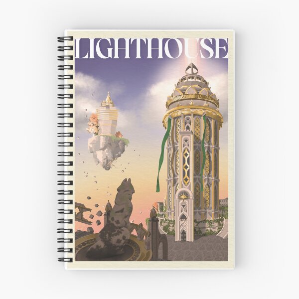 Item preview, Lighthouse Retro Travel Poster designed and sold by Maijeliisa.