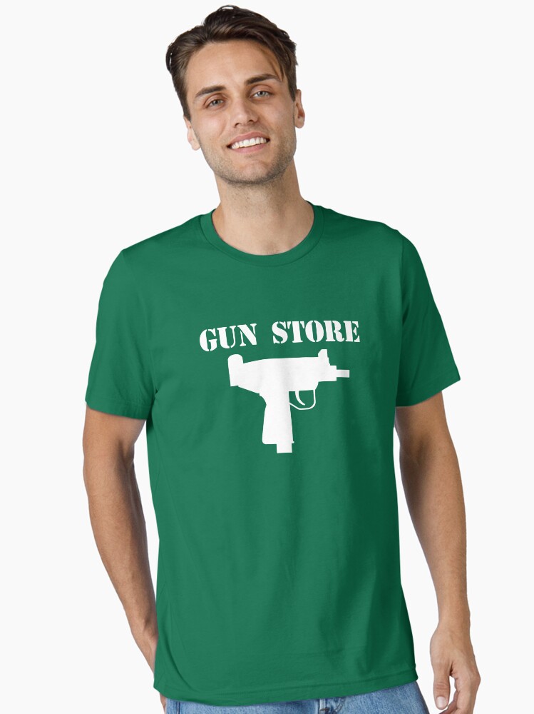 Thumbnail 1 of 7, Essential T-Shirt, Gun Store, Mr. Ford, Frisky Dingo designed and sold by myfavoritesin.