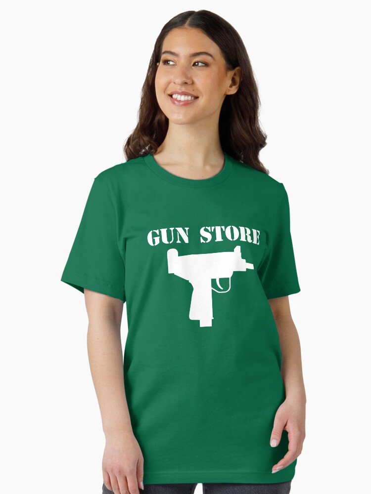 Thumbnail 2 of 7, Essential T-Shirt, Gun Store, Mr. Ford, Frisky Dingo designed and sold by myfavoritesin.