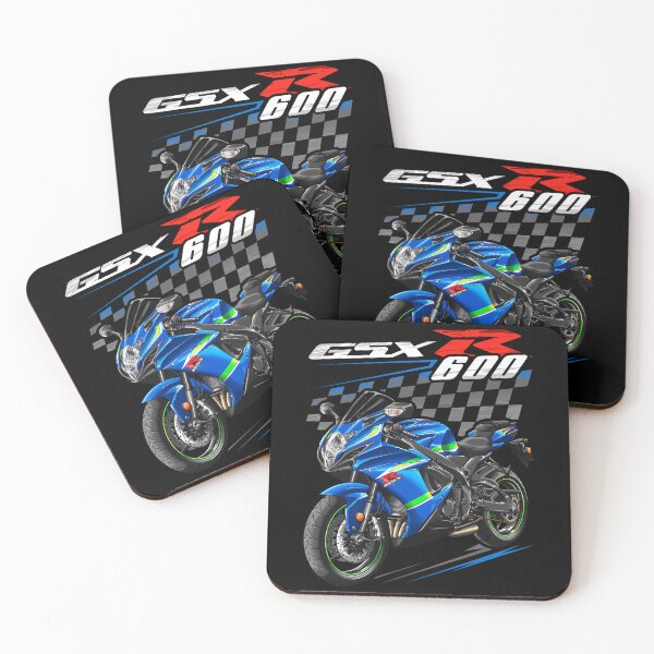 Item preview, Suzuki GSXR 600 2017-2018 (Metallic Triton Blue) for Motorcycle Riders designed and sold by MotoApparelHub.