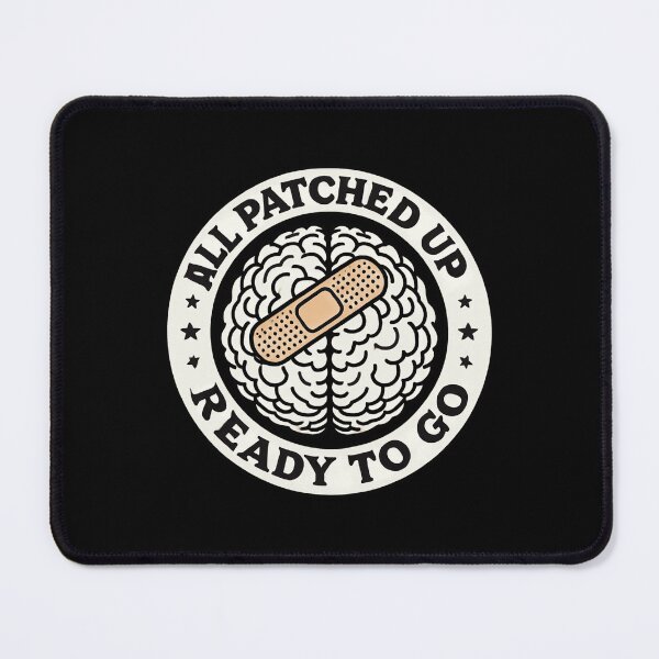 Item preview, Brain Tumor - All Patched Up Ready To Go designed and sold by queenzoid.