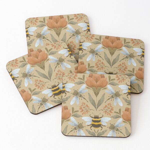 Item preview, Buzzing Harmony seamless pattern collection,his pattern might be used for textiles, wallpapers, or other decorative purposes designed and sold by NelenaArt.