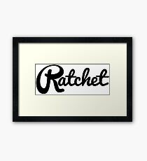 Ratchet Framed Print