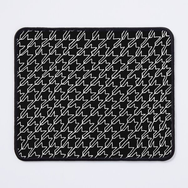 Item preview, Houndstooth Line Pattern Hand Drawn in black and white designed and sold by studioanalog.