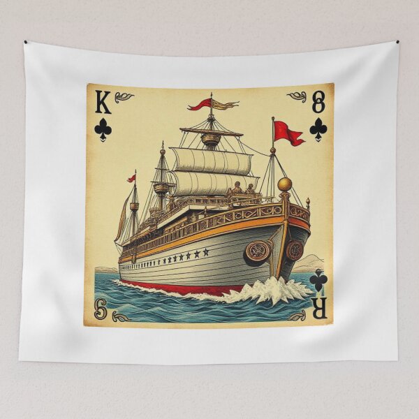 Item preview, The King of the Seas – Nautical Chart designed and sold by Edratone.