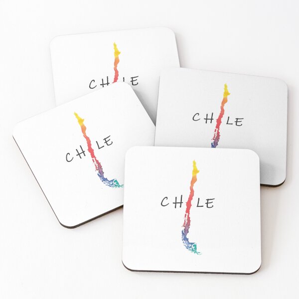 Item preview, Colorful map of Chile designed and sold by jllmartin.