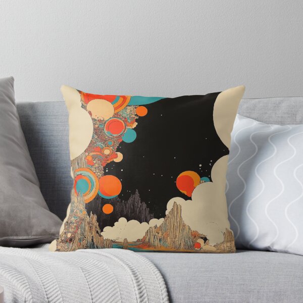 Item preview, Surreal Floating Islands with a River of Stars – Dreamlike Landscape designed and sold by Moss and Moon Studio.