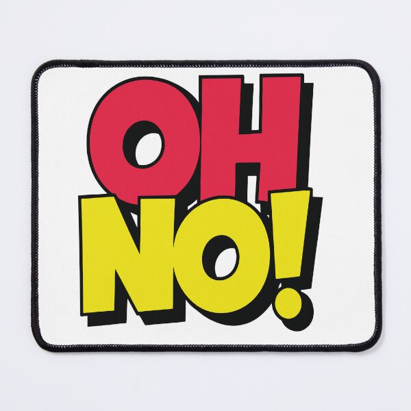 Item preview, Bold "Oh No!" Typography designed and sold by StyleTee11.