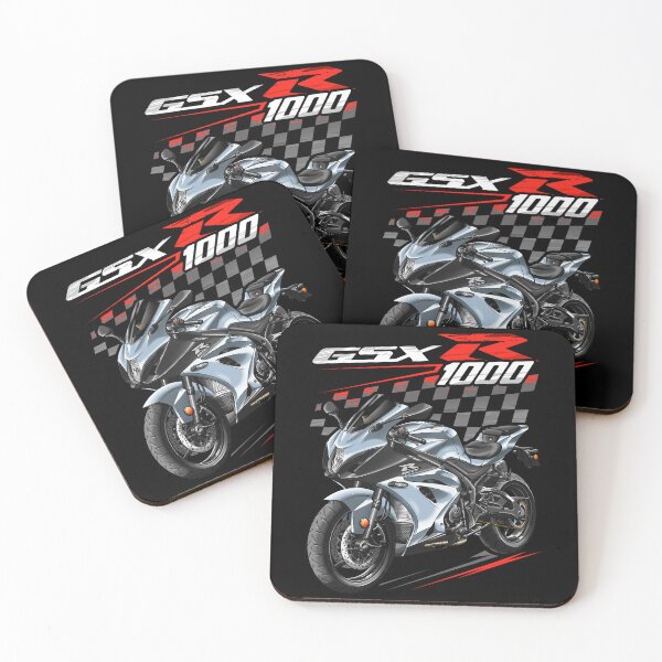 Artikelvorschau, Suzuki GSXR1000 2022 (Glas Matt Mechanisch Grau) für Motorradfahrer entworfen und verkauft von MotoApparelHub.