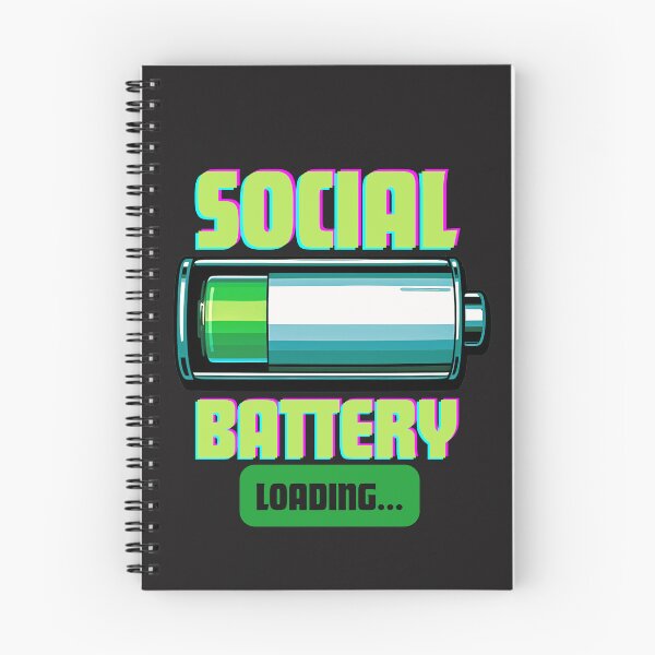 Item preview, Social Battery Loading… Introvert Energy Recharging Mode Activated designed and sold by elynne9.