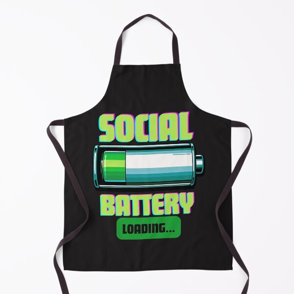 Item preview, Social Battery Loading… Introvert Energy Recharging Mode Activated designed and sold by elynne9.