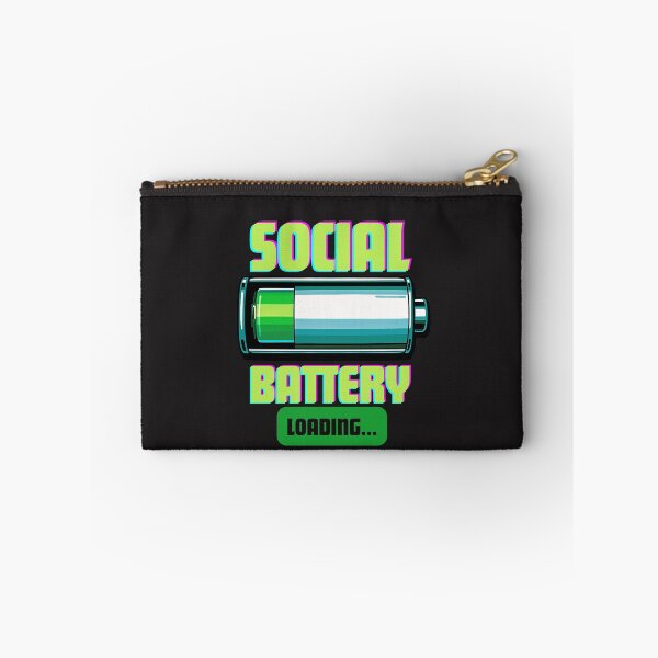 Item preview, Social Battery Loading… Introvert Energy Recharging Mode Activated designed and sold by elynne9.