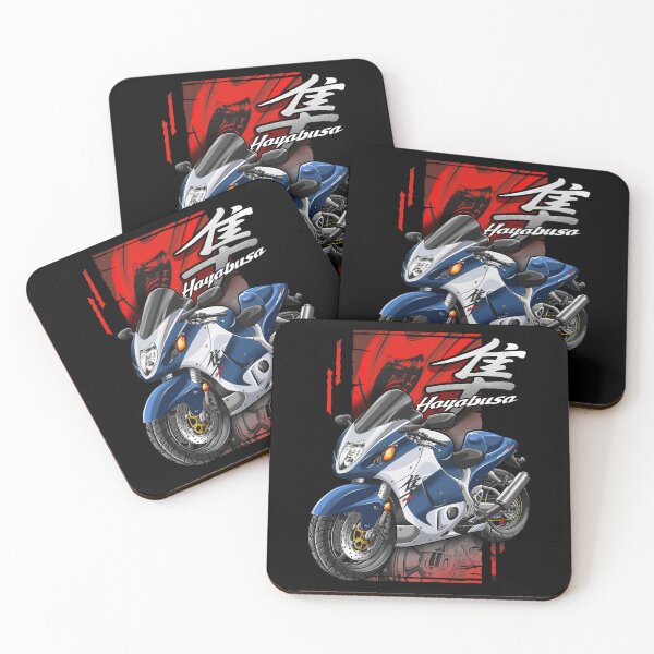 Item preview, Suzuki GSX1300R Hayabusa 2002 (Pearl Deep Blue & Sonic Silver Metallic) for Motorcycle Riders designed and sold by MotoApparelHub.