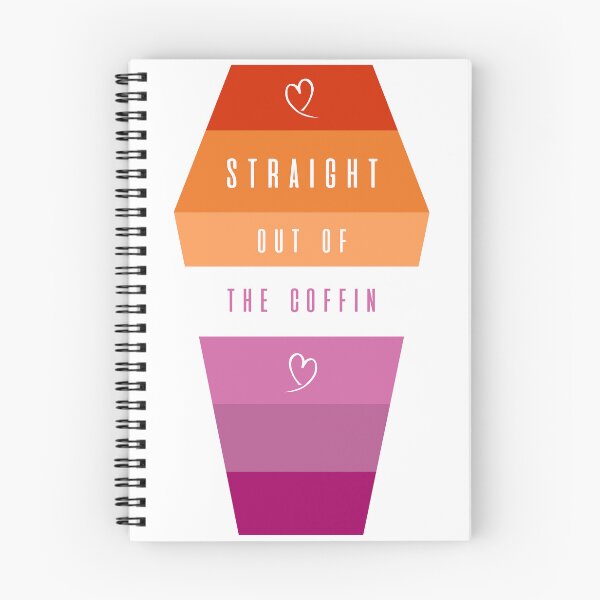 Item preview, straight out of the coffin lesbian pride designed and sold by prideisjoy.