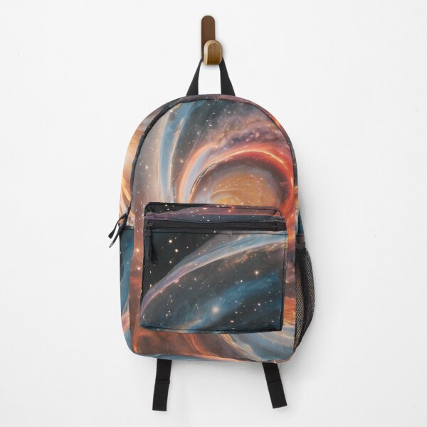 Item preview, Cosmic Dance – Twin Energy Swirls in Deep Space designed and sold by WeirdSketcher.