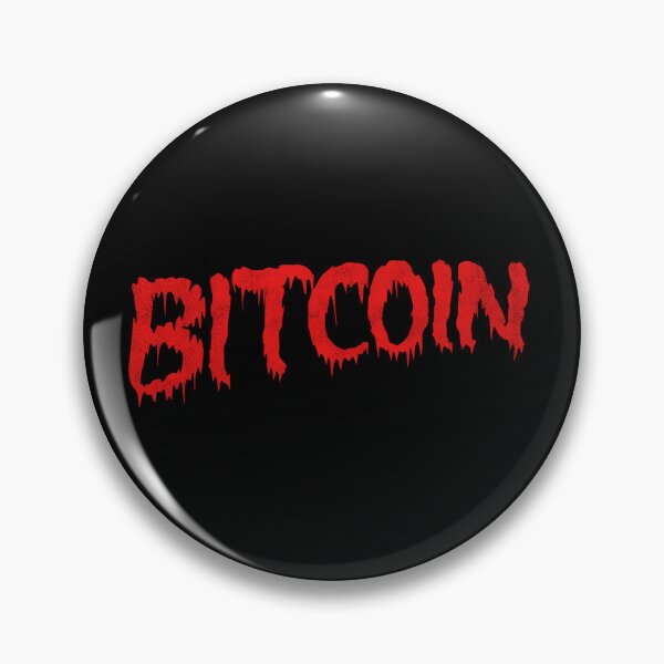 Item preview, Bitcoin Horror Logo designed and sold by CyberRex.