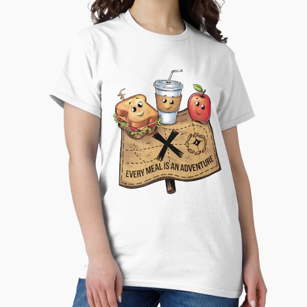 Item preview, Quick Bite Quest Fast Flavor T-Shirt designed and sold by Jirakit789.