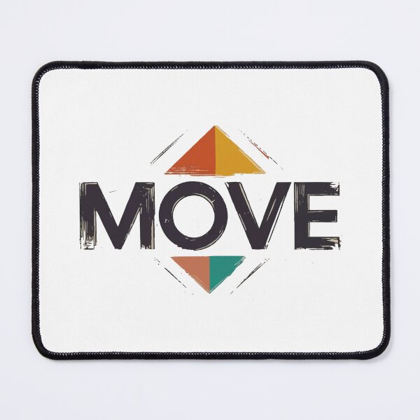 Item preview, MOVE – Bold Grunge-Style Motivational Logo designed and sold by Moss and Moon Studio.