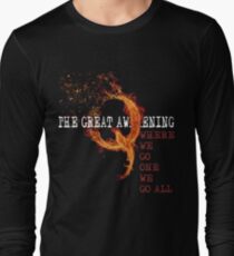 QAnon Storm The Great Awakening WWG1WGA by Scralandore Long Sleeve T-Shirt