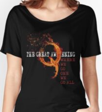 QAnon Storm The Great Awakening WWG1WGA by Scralandore Women's Relaxed Fit T-Shirt