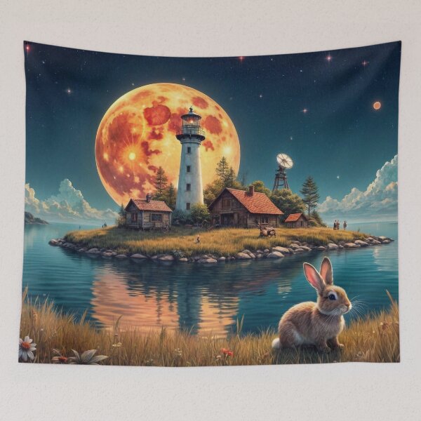 Item preview, Bunny Island designed and sold by m-y-A-I-A-R-T-.