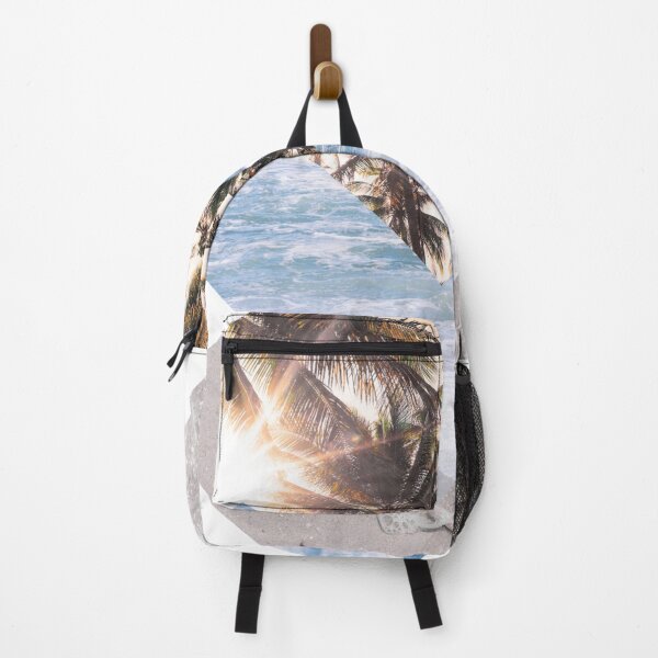 Item preview, Abstract Square - Palm Trees Sea Sand designed and sold by LiskoDesign.