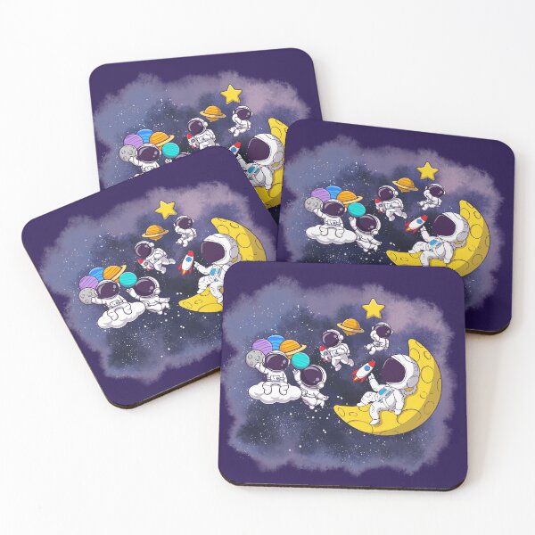 Item preview, Astronauts Chilling in Space designed and sold by ElixirCraft.