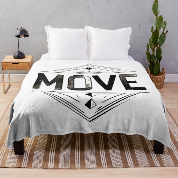 Item preview, MOVE – Bold Grunge-Style Motivational Logo designed and sold by Moss and Moon Studio.