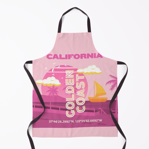 Item preview, California, Travel Art, Preppy, Pink designed and sold by Magic Love Art Print.