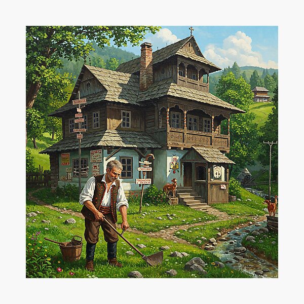 Item preview, Village Guardian designed and sold by amidigiart.