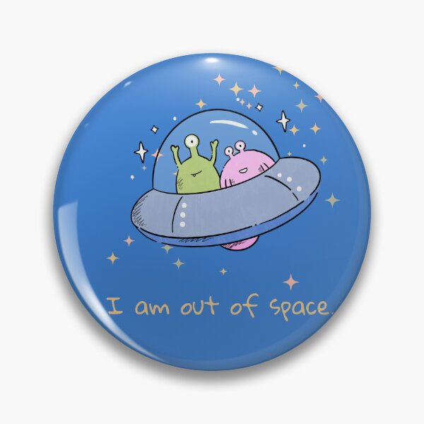 Item preview, "Friendly UFO: Aliens in Spaceship designed and sold by ElixirCraft.