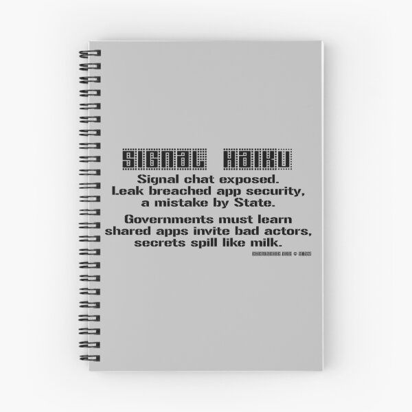 Item preview, Signal Haiku designed and sold by EyeMagined.