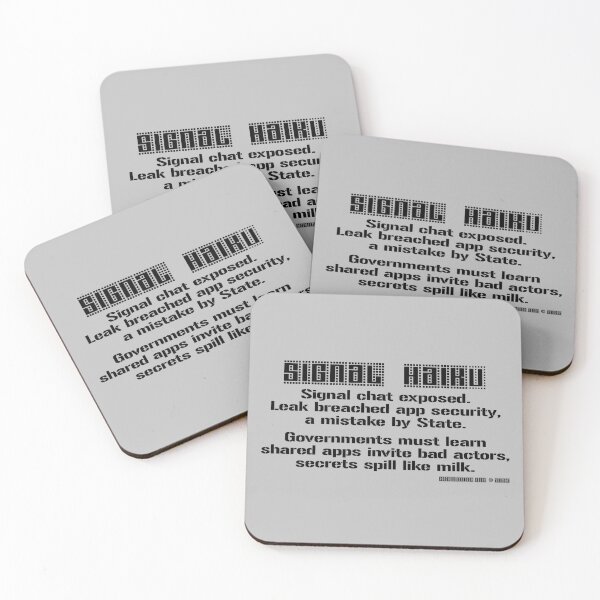Item preview, Signal Haiku designed and sold by EyeMagined.