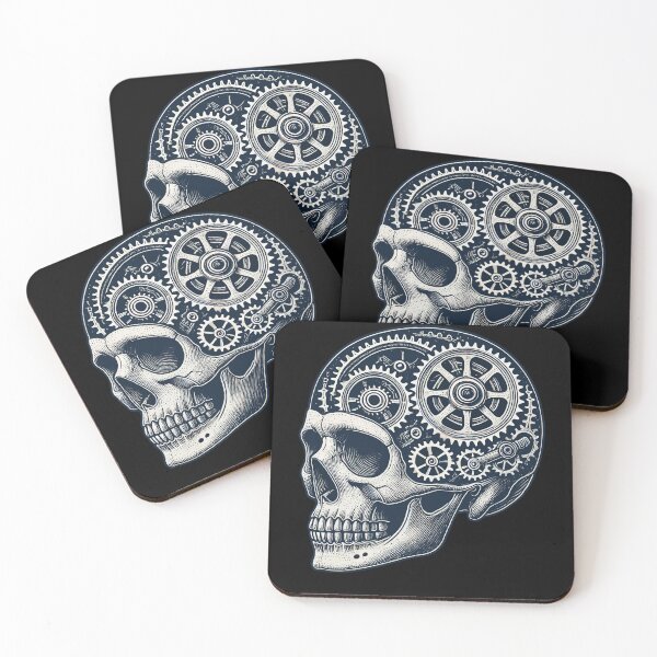 Item preview, Bicycle Enthusiast Skull Skulls designed and sold by LuminOrb.