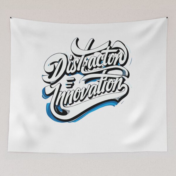 Item preview, Distraction = Innovation designed and sold by Smileyt-shirt.
