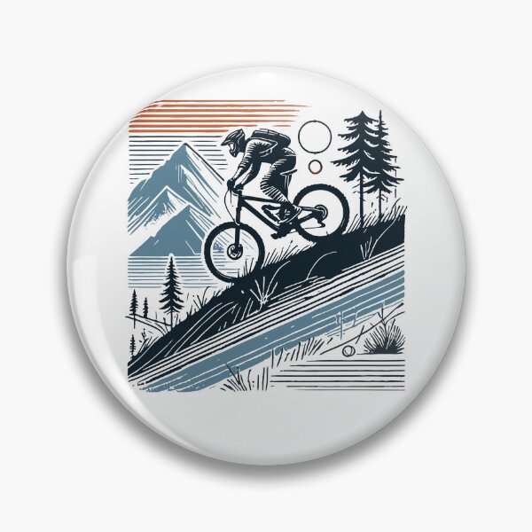 Artikelvorschau, Mountainbike Abenteuer Fahrrad Naturreise entworfen und verkauft von LuminOrb.