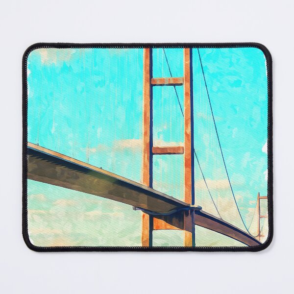 Item preview, Humber Bridge Hull Watercolor Art Print designed and sold by InspireSticker.
