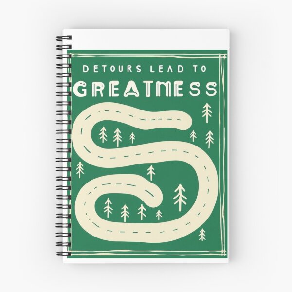 Item preview, Detours Lead to Greatness designed and sold by Smileyt-shirt.
