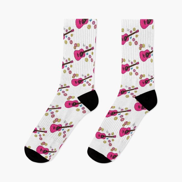 Item preview, Floral Guitar Acoustic Guitarist Mom Female Musician designed and sold by doodlerob.