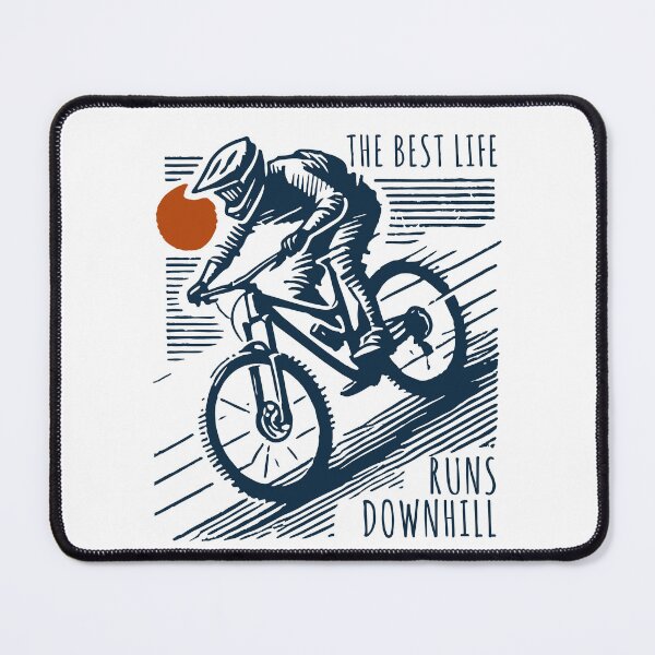 Item preview, Bicycle Adventure Retro Downhill designed and sold by LuminOrb.