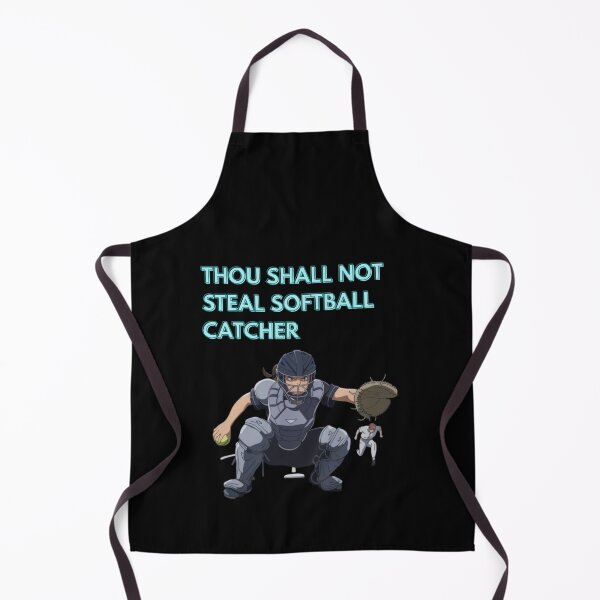 Item preview, Thou Shall Not Steal Softball Catcher designed and sold by TrendsLook.