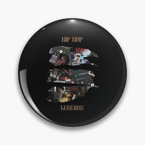 Item preview, Hip Hop Legends Collage – Tribute to 90s Rap Icons designed and sold by JCLegacy.