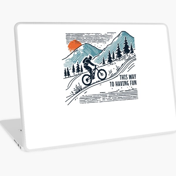 Item preview, Bicycle Adventure Mountain This Way To Having Fun designed and sold by LuminOrb.