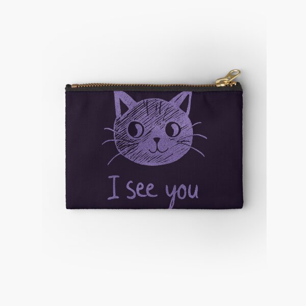 Item preview, I See You – Purple Velvet Cat Illustration designed and sold by SteadyRolling.