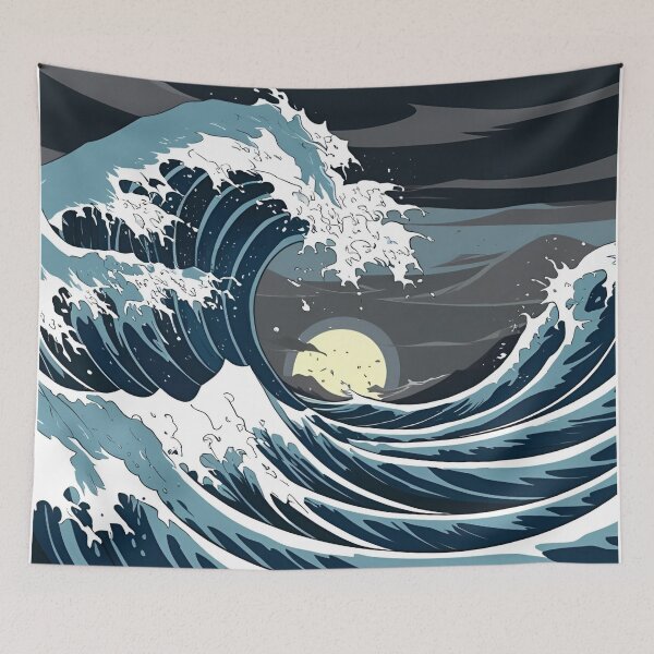 Item preview, Azure tide designed and sold by Earth-and-Ink.