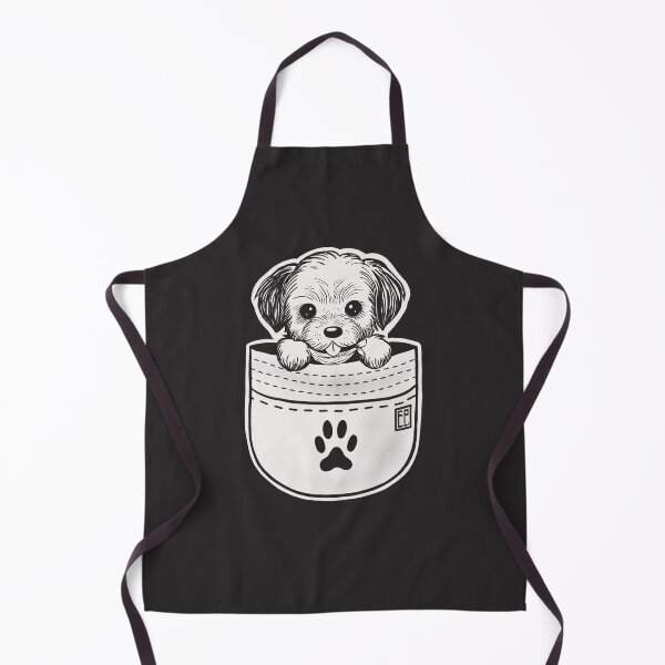 Item preview, Pocket Puppy (larger chest graphic) designed and sold by EmilieLeeKimArt.