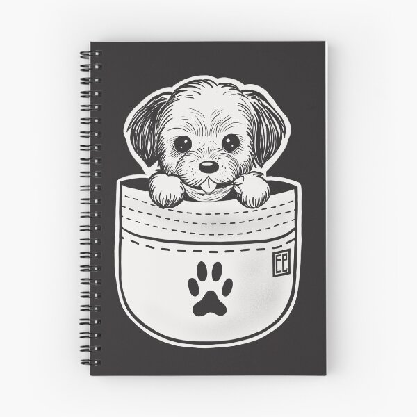 Item preview, Pocket Puppy (larger chest graphic) designed and sold by EmilieLeeKimArt.