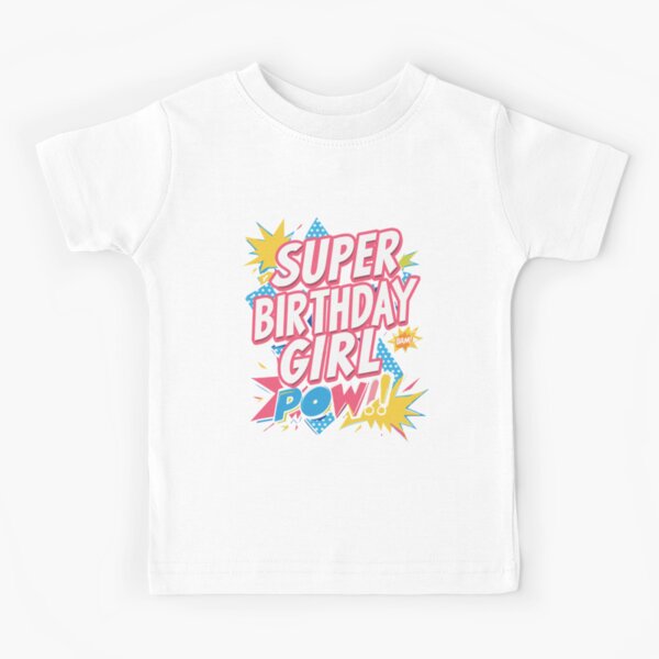 Item preview, Super Birthday Girl - POW!! BAM!! designed and sold by philippo artworks.