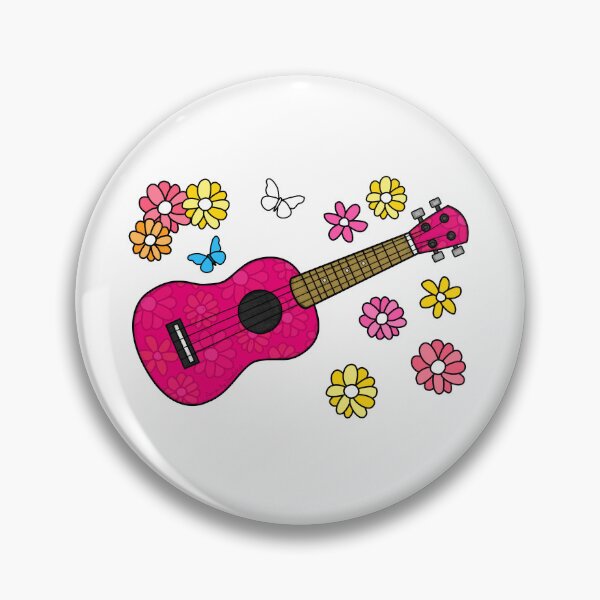 Item preview, Floral Ukulele Ukulelist Mom Female Musician designed and sold by doodlerob.